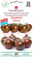 Насіння томатів Зебріно фото, Насіння томатів Зебріно інтернет магазин Добрі сходи